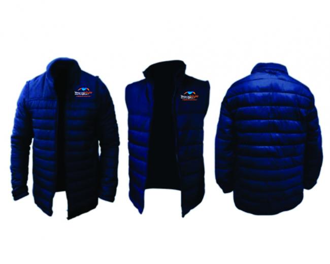 Jaqueta Matelasse em gomo com duplo TNT