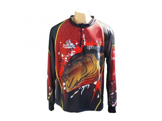 Camiseta manga Longa Pescaria