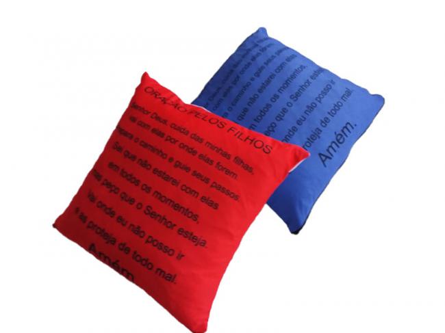 Almofadas sublimadas 